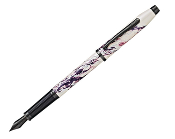 Pióro wieczne Cross Wanderlust Everest czarno-biały, elementy czarne