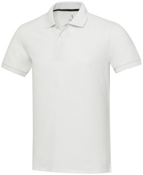 Emerald koszulka polo unisex z recyklingu z krótkim rękawem