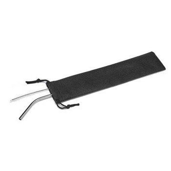 COCKTAIL. Metalowa słomka wielokrotnego użytku