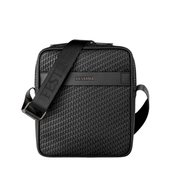 Torba reporterska Interlace Black