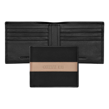 Portfel karty Delano Taupe & Black