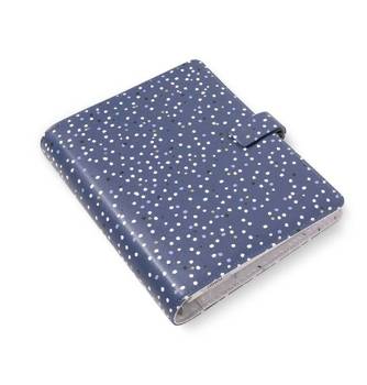 Organizer fILOFAX Indigo A5, ciemnoniebieski, motyw Frost
