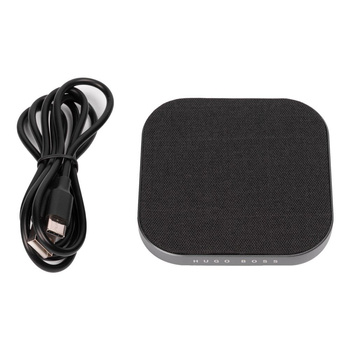 Wireless charger Illusion Dark chrome