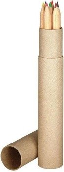 Kredki 7 szt. w tekturowej tubie