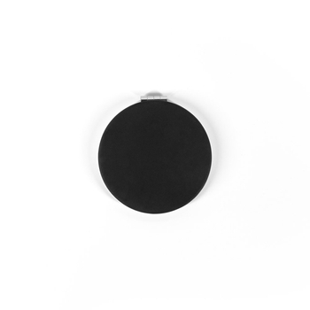 FREYA. Dwustronne okrągłe lusterko z matową powłoką PU