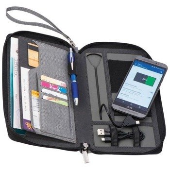 Teczka konferencyjna z power bankiem 4000 mAh