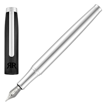 Wieczne pióro Rivington Black & Chrome