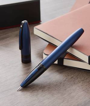 9110 Pióro wieczne Sheaffer kolekcja Icon, niebieskie, elementy czarne