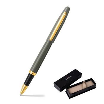 9427 Pióro kulkowe Sheaffer VFM, szary, wykończenia w kolorze złotym PVD