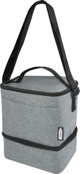 Torba termoizolacyjna na lunch Tundra mieszcząca 9 puszek, wykonana z plastiku PET z recyklingu