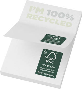 Karteczki samoprzylepne z recyklingu o wymiarach 50 x 75 mm Sticky-Mate®