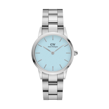 Zegarek Iconic Link Silver&Pastel-blue D28