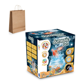 Jurassic Pets Kit II. Gra edukacyjna dostarczana z papierową torebką prezentową (115 g/m²)