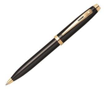 9322 Długopis Sheaffer kolekcja 100, czarny, wykończenia w kolorze złotym