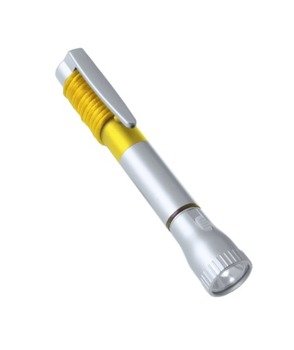 Latarka 2 LED, długopis