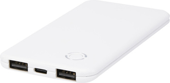 Slender smukły podwójny powerbank o pojemności 4000 mAh