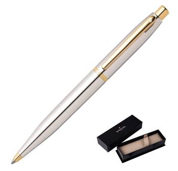 9422 Długopis Sheaffer VFM, chrom, wykończenia w kolorze złotym