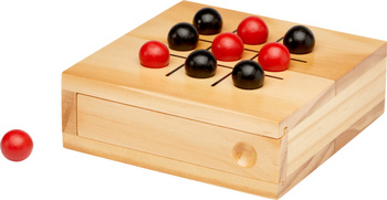 Strobus drewniana gra kółko i krzyżyk