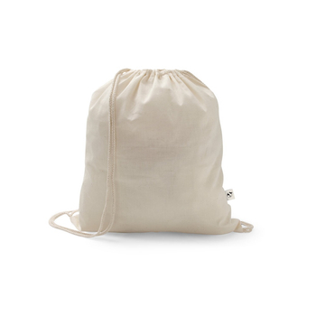 SALAMANCA. Torba na plecak wykonana w recyklingowanej bawełny (70%) i w poliestru (30% rPET) (150 g/m²)