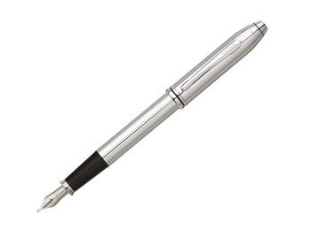 Pióro wieczne Cross Townsend korpus, skuwka i elementy chromowane