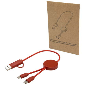 Citala kabel do synchronizacji danych i szybkiego ładowania 5 w 1 27 W o długości 30 cm z tworzyw sztucznych pochodzących z recyklingu