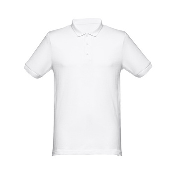 THC MONACO WH. Męski polo t-shirt