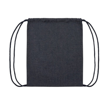 Worek ze sznurkiem Impact AWARE™, dżins z recyklingu