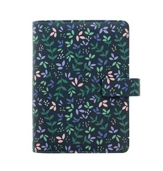 Organizer fILOFAX Garden Personal, ciemnoniebieski, motyw Dusk